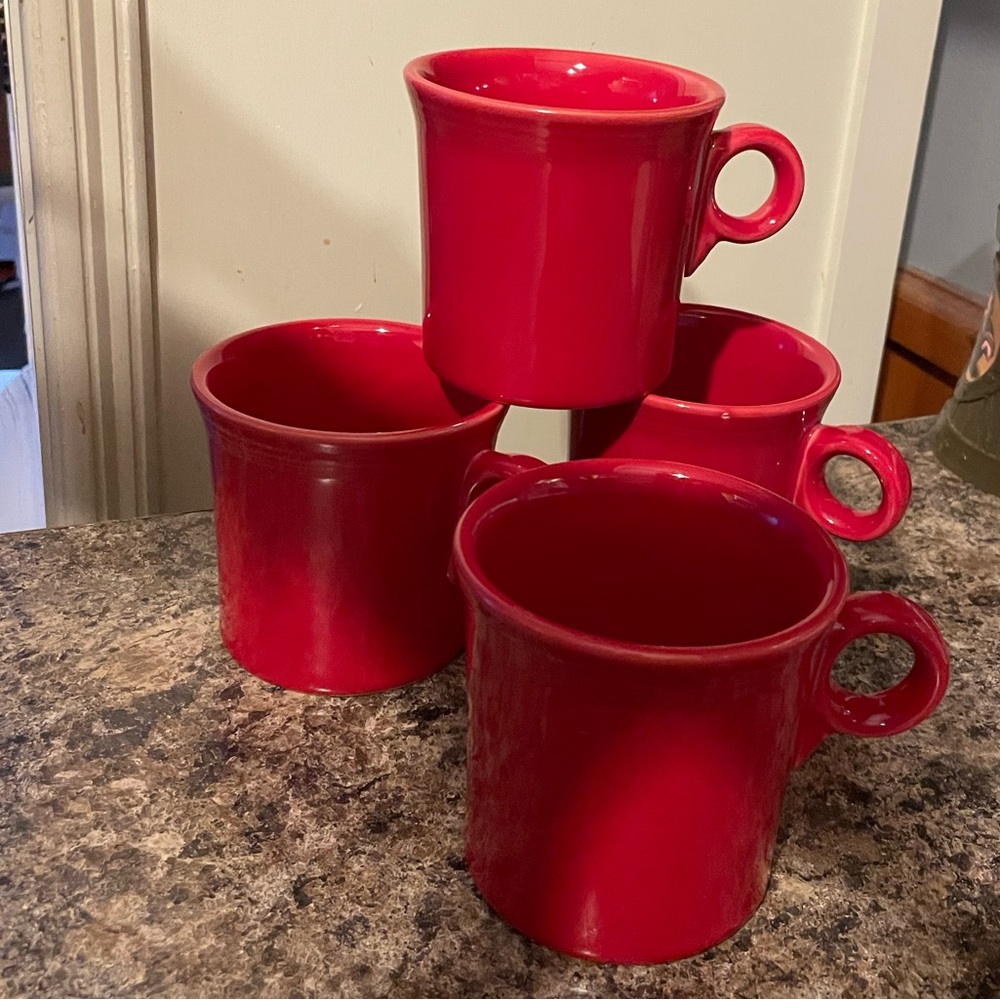 Genuine Set of Fiestaware Mugs